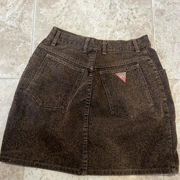 GUESS BY MARCIANO - VINTAGE MINI SKIRT - Picture 2 of 4